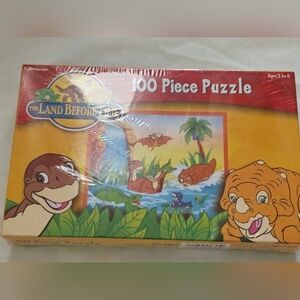 100 Piece Puzzle - The Land Before Time VTG